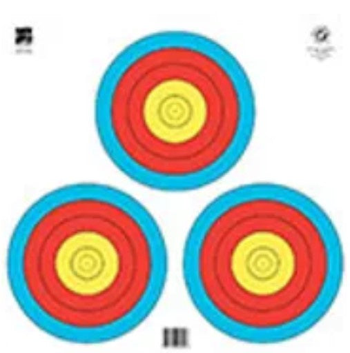 World Archery Paper Target