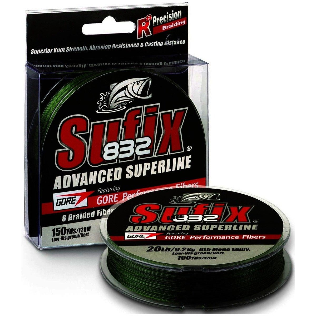 Sufix 832 Braid Green 150yd