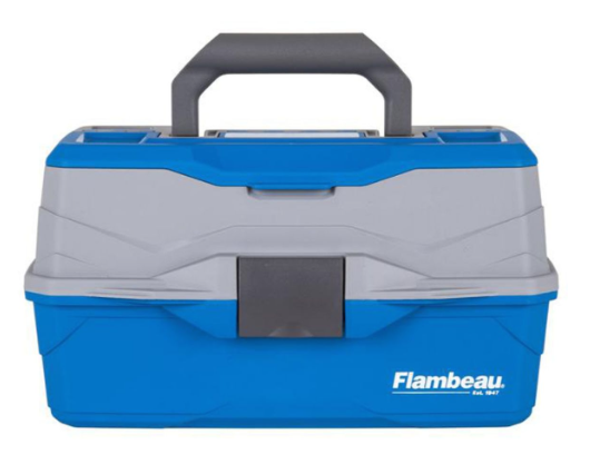 Flambeau Blue 2 Tray Tackle Box