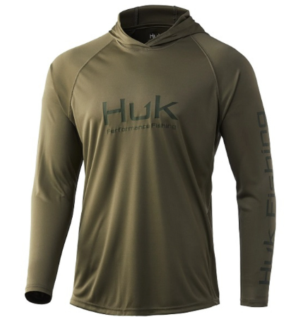HUK Pursuit Vented UV Shirt Hooked Up Fishing Gear Archery