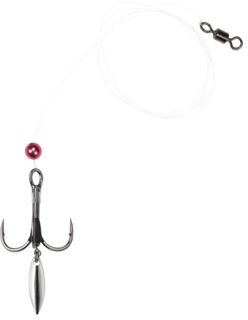 Bladed Predator Rig Single Fluorocarbon Harness