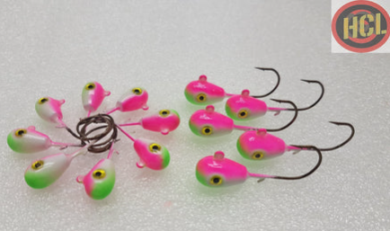 HCL UV Glow Jig Head - 2pk