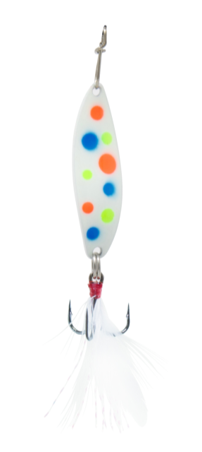 CLAM Panfish Leech Flutter Spoon