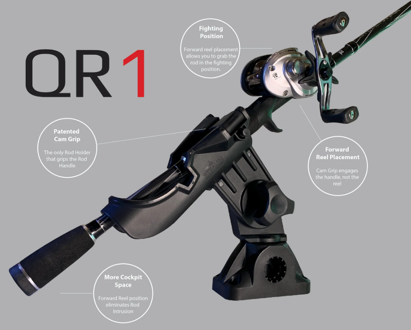 Stealth QR-1 Rod Holder - NO BASE