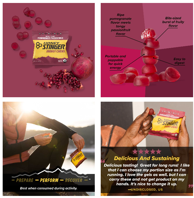 Honey Stinger Organic Energy Chews