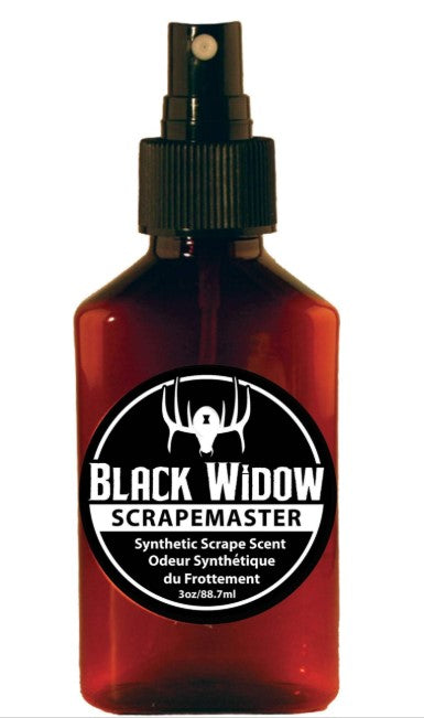 Black Widow Synthetic Scrape Master Deer Hunting Lure/Attractant, 3-oz