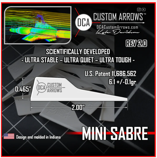 DCA Mini Sabre Vanes 2.0