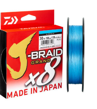 Daiwa J-Braid Grand 8X Island Blue