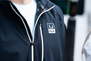 HUK Apparel Black Pursuit Jacket