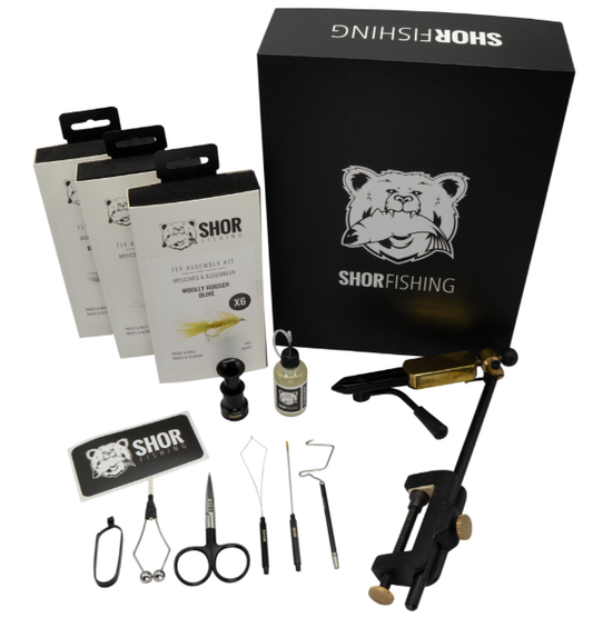 SHOR Fishing Fly Tying Kit