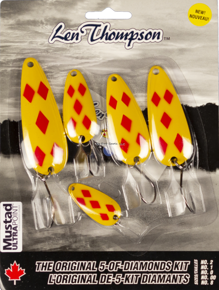 Len Thompson 5 of Diamonds Spoon Pack