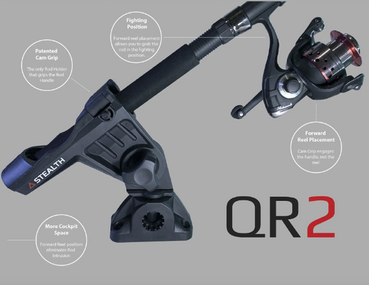 Stealth Rod Holders - QR2 - NO BASE